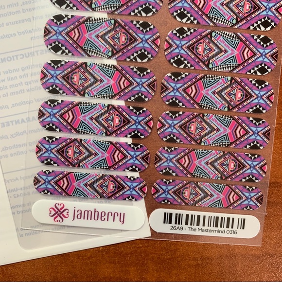 Jamberry Other - B3G1 Jamberry The Mastermind Full Sheet. Licensed. Jamberry Other - B3G1 Jamberry The Mastermind Full Sheet. Licensed.
